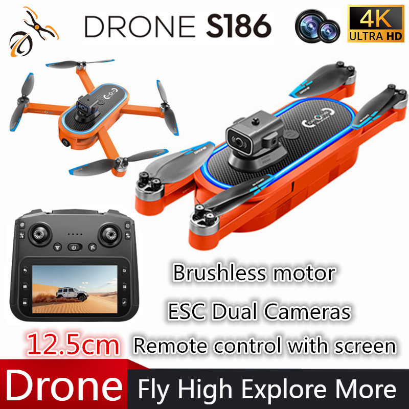 Drone Camera Professional - 2025 S186 드론 전문가용 4K HD