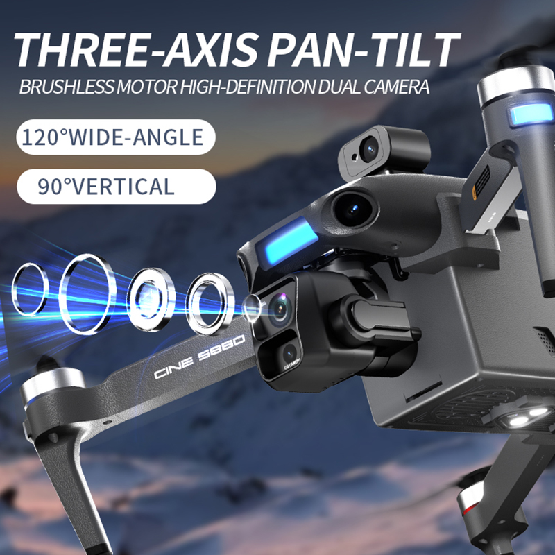 2026년형 새로운 8K 듀얼 카메라 드론, 5.5인치 - Drone Camera Night Vision 리뷰 및 가격
