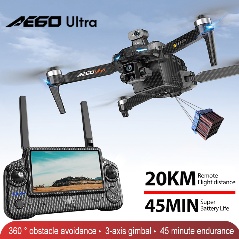 AE60 GPS 드론 전문가용 8K 카메라 3축 짐벌  - Drone Camera Professional 리뷰 및 가격